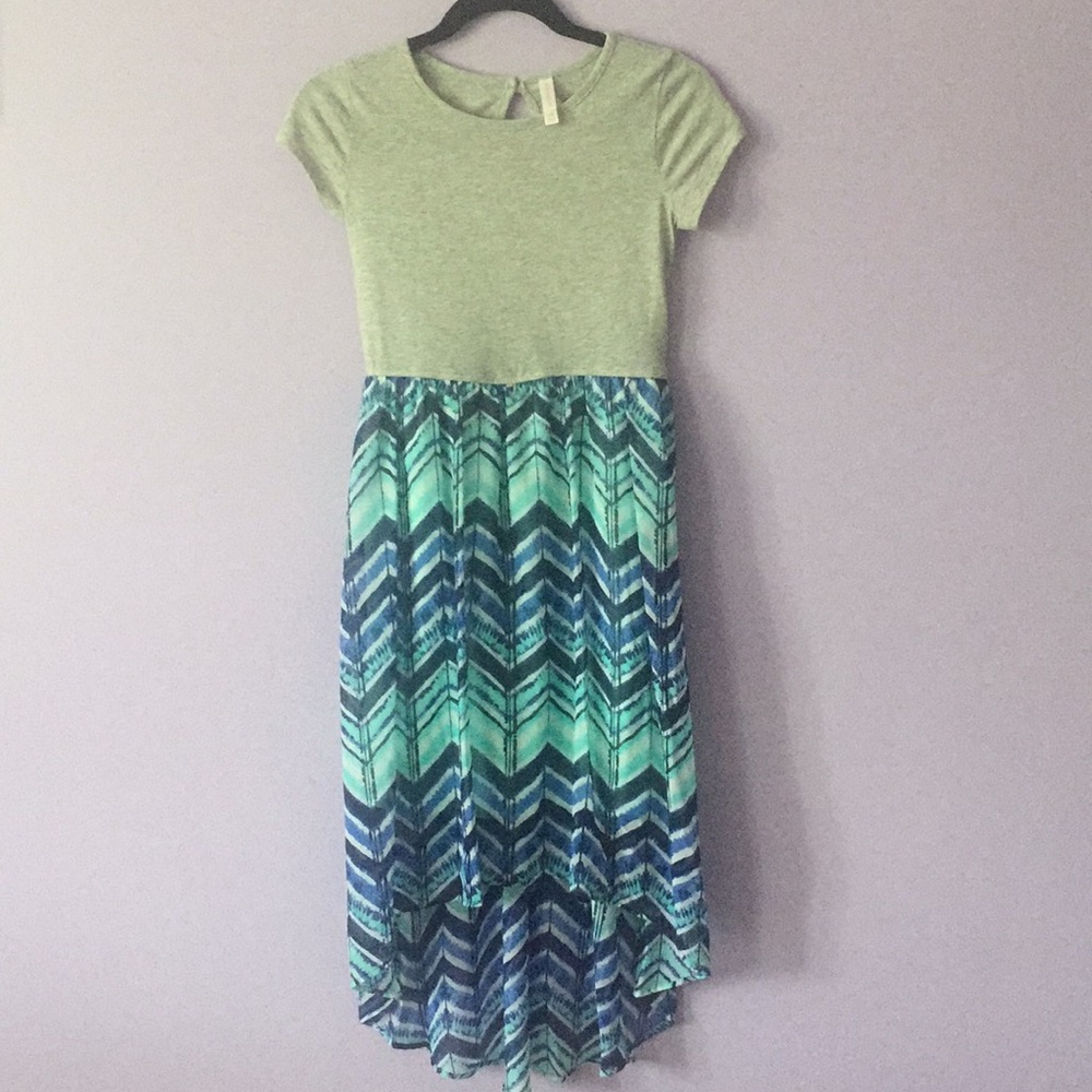 kids high low dress